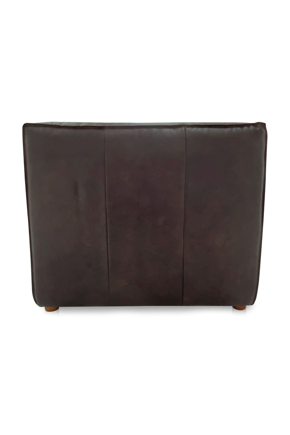   Modern European furniture - Brown Leather Slipper Chair - www.oroa.com | Oroa.com