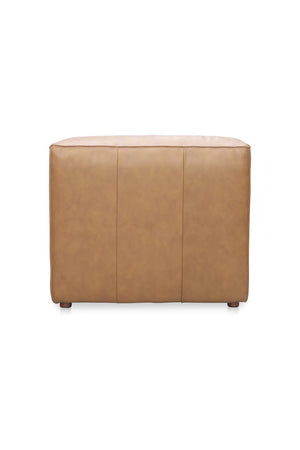   Modern European furniture - Tan Leather Slipper Chair - www.oroa.com | Oroa.com