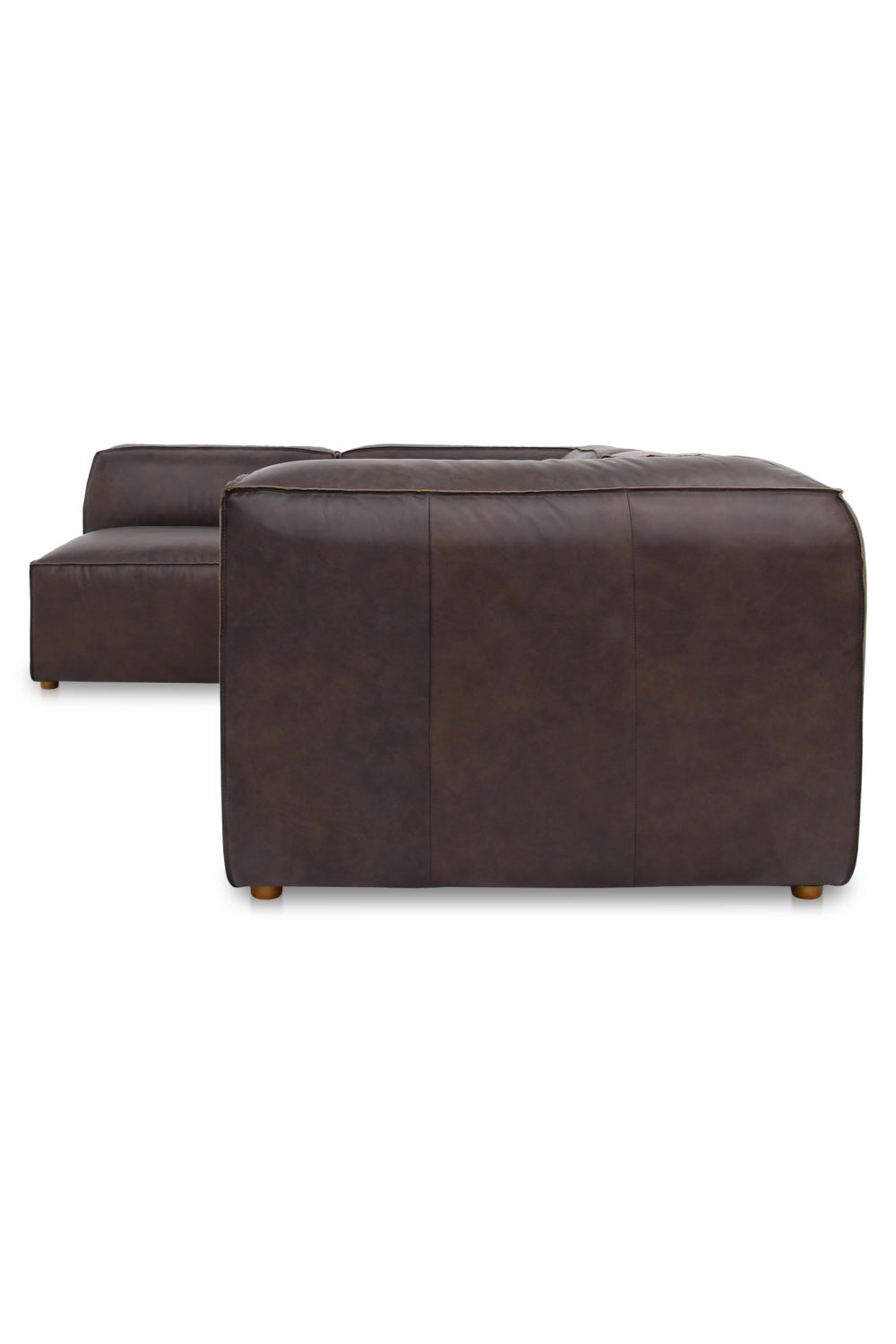   Modern European furniture - Top-Grain Leather Sectional Sofa - www.oroa.com | Oroa.com