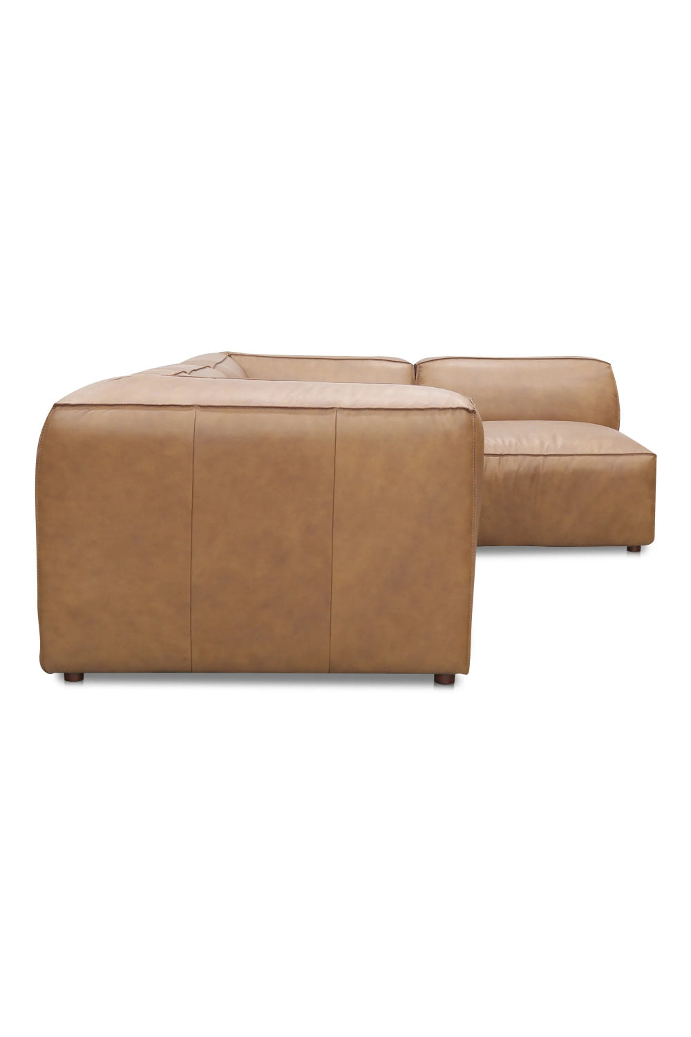   Modern European furniture - Top-Grain Leather Sectional Sofa - www.oroa.com | Oroa.com