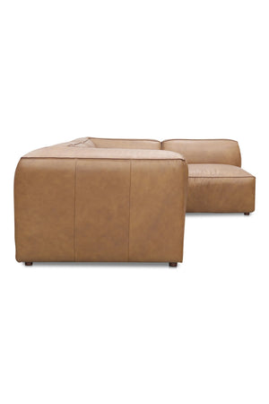   Modern European furniture - Top-Grain Leather Sectional Sofa - www.oroa.com | Oroa.com