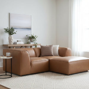   Leather Modular Nook Sofa | Oroa.com