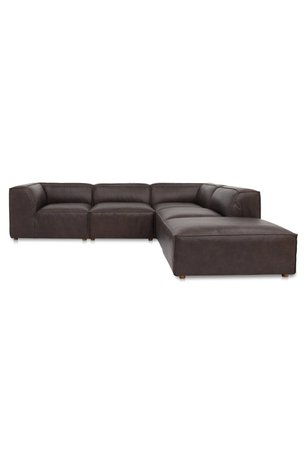   Modern European furniture - Leather Modular Sectional Sofa - www.oroa.com | Oroa.com