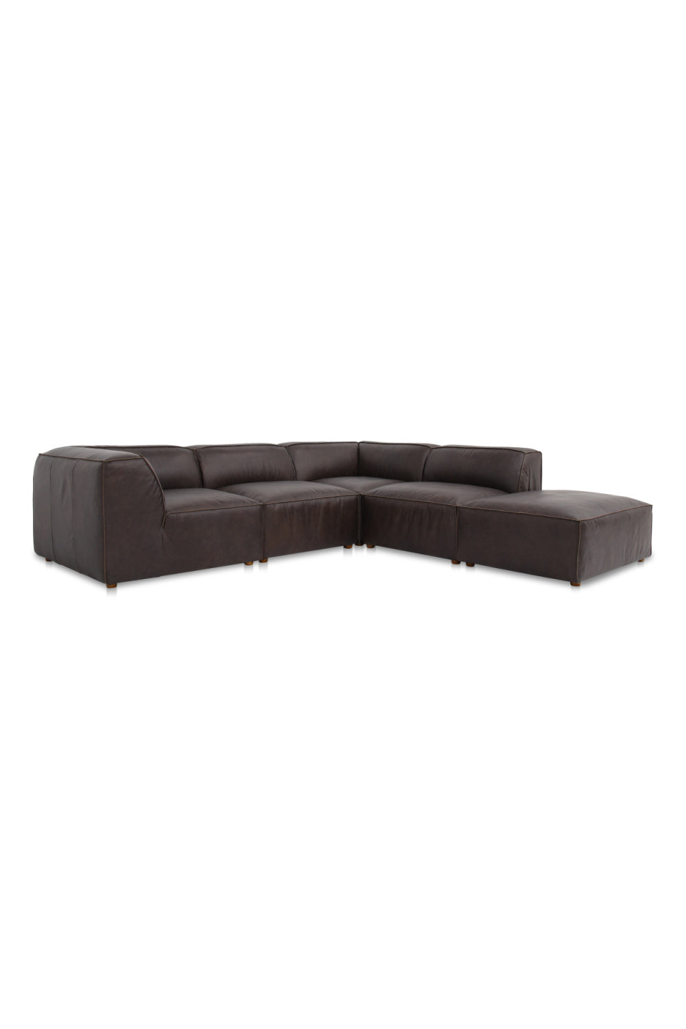   Modern European furniture - Leather Modular Sectional Sofa - www.oroa.com | Oroa.com
