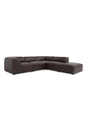   Modern European furniture - Leather Modular Sectional Sofa - www.oroa.com | Oroa.com