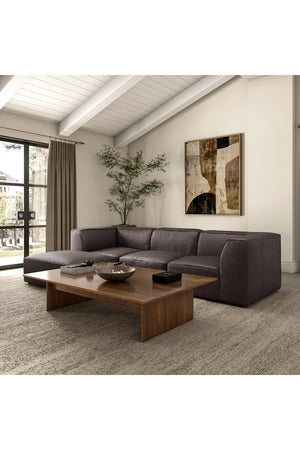   Modern European furniture - Leather Modular Sectional Sofa - www.oroa.com | Oroa.com