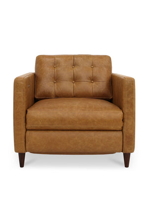   Mid-Century Leather Recliner Chair | Oroa.com