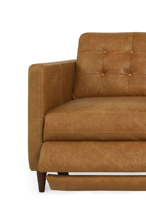   Mid-Century Leather Recliner Chair | Oroa.com