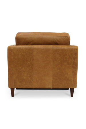   Mid-Century Leather Recliner Chair | Oroa.com