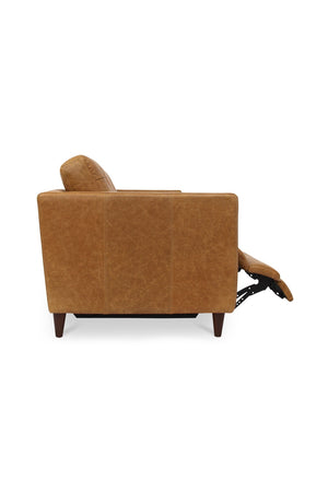   Mid-Century Leather Recliner Sofa | Oroa.com