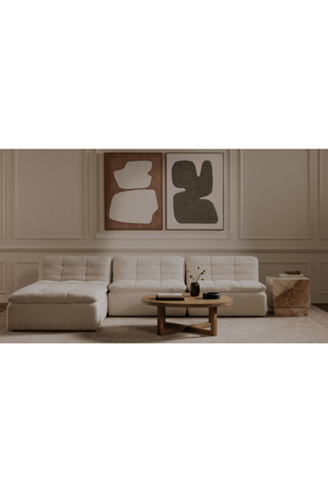   Modern European furniture - Grid Channeled Ottoman - www.oroa.com | Oroa.com