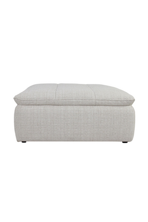   Modern European furniture - Grid Channeled Ottoman - www.oroa.com | Oroa.com