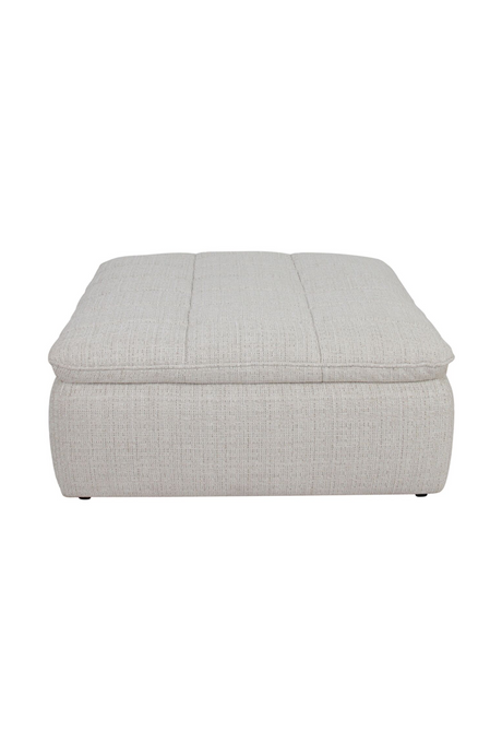  Modern European furniture - Grid Channeled Ottoman - www.oroa.com | Oroa.com