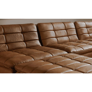   Modern European furniture - Grid Channeled Ottoman - www.oroa.com | Oroa.com