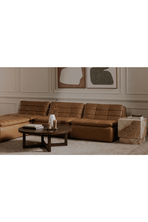   Modern European furniture - Grid Channeled Ottoman - www.oroa.com | Oroa.com