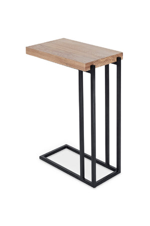   Modern European furniture - C-Shaped Oak Side Table - www.oroa.com | Oroa.com
