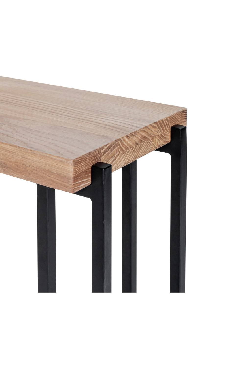   Modern European furniture - C-Shaped Oak Side Table - www.oroa.com | Oroa.com