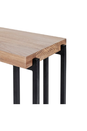   Modern European furniture - C-Shaped Oak Side Table - www.oroa.com | Oroa.com
