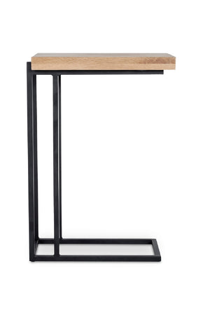   Modern European furniture - C-Shaped Oak Side Table - www.oroa.com | Oroa.com