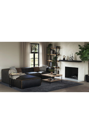   Modern European furniture - C-Shaped Oak Side Table - www.oroa.com | Oroa.com