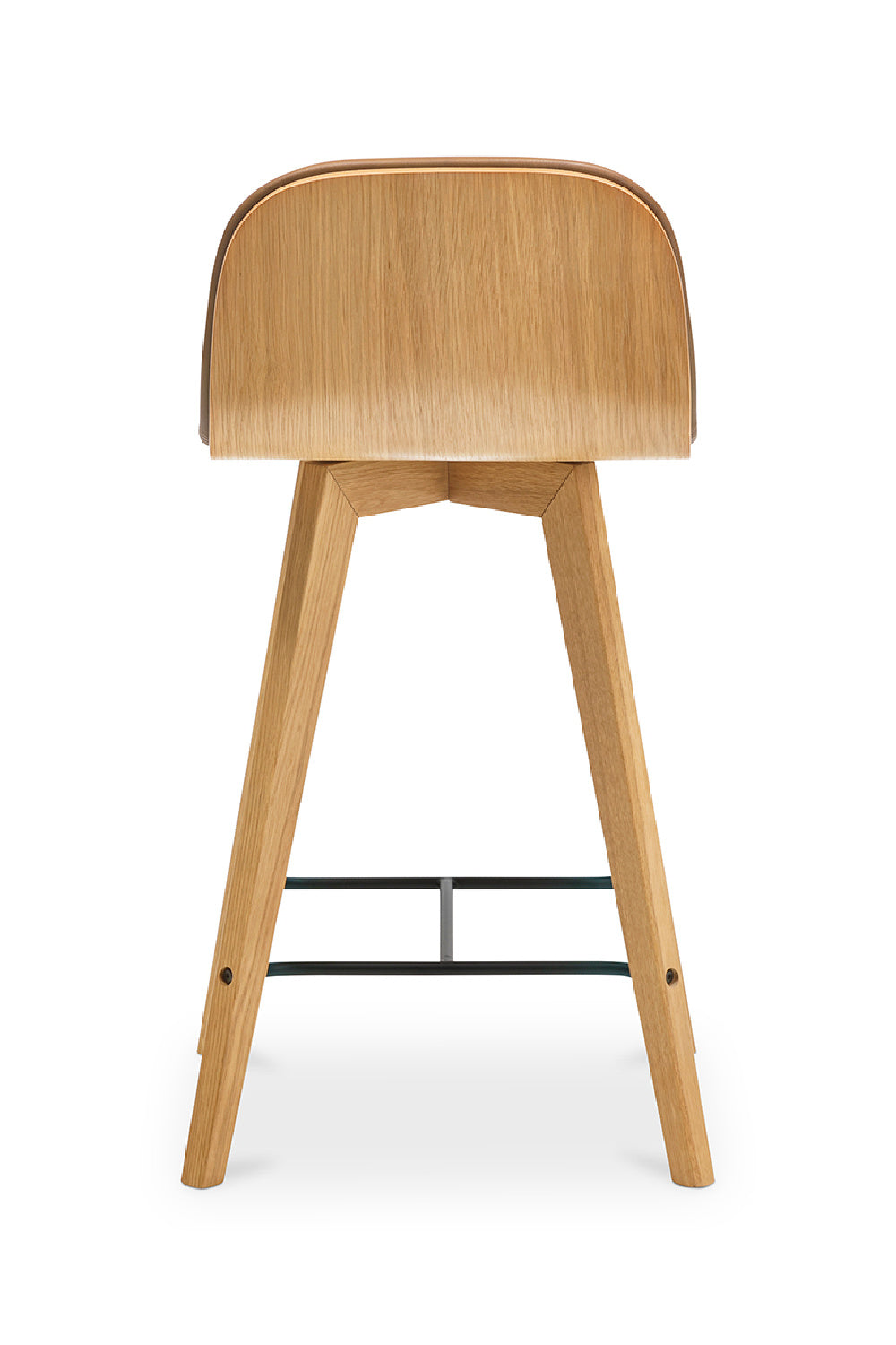   Modern European furniture - Tan Leather Counter Stool - www.oroa.com | Oroa.com