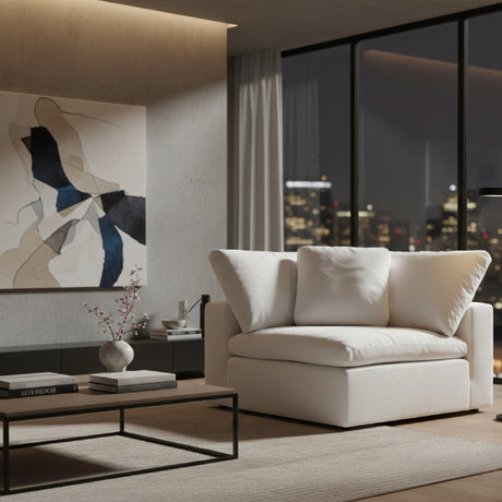  Modern European furniture - Fabric Upholstered Modular Chair - www.oroa.com | Oroa.com