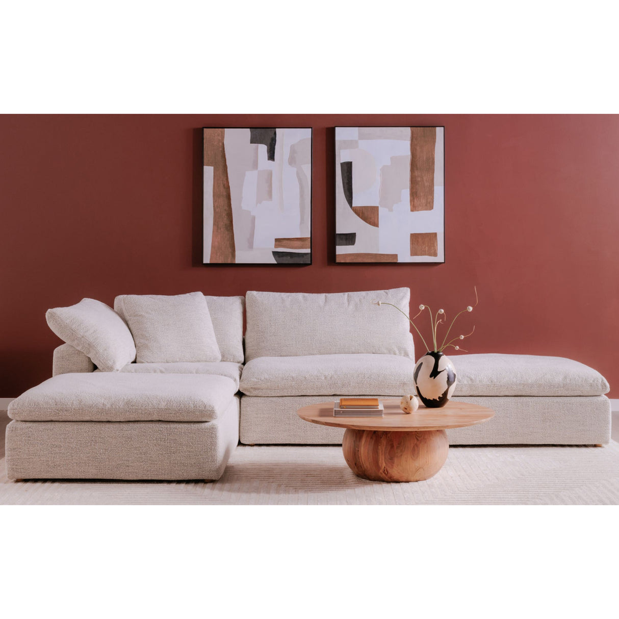   Modern European furniture - Fabric Upholstered Modular Chair - www.oroa.com | Oroa.com