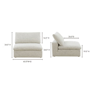   Modern European furniture - Fabric Upholstered Modular Chair - www.oroa.com | Oroa.com
