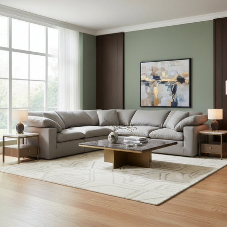   Modern European furniture - L-Shaped Modern Classic Modular Sofa - www.oroa.com | Oroa.com