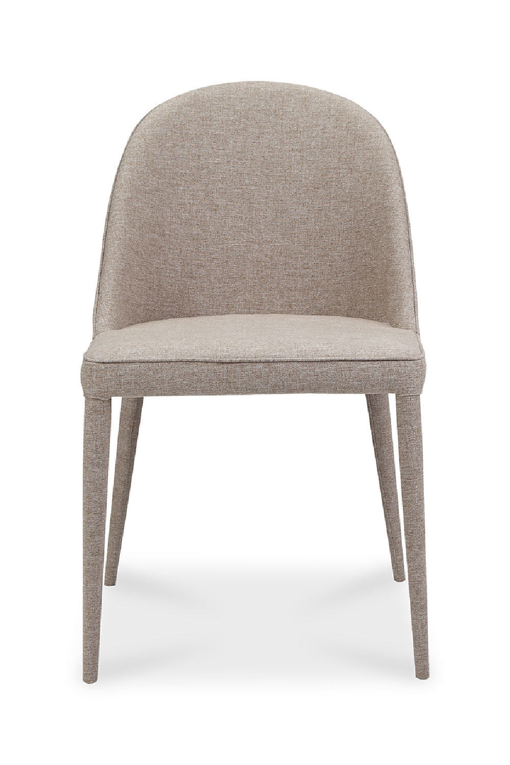   Modern European furniture - Gray Fabric Dining Chairs (2) - www.oroa.com | Oroa.com