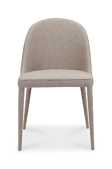   Modern European furniture - Gray Fabric Dining Chairs (2) - www.oroa.com | Oroa.com