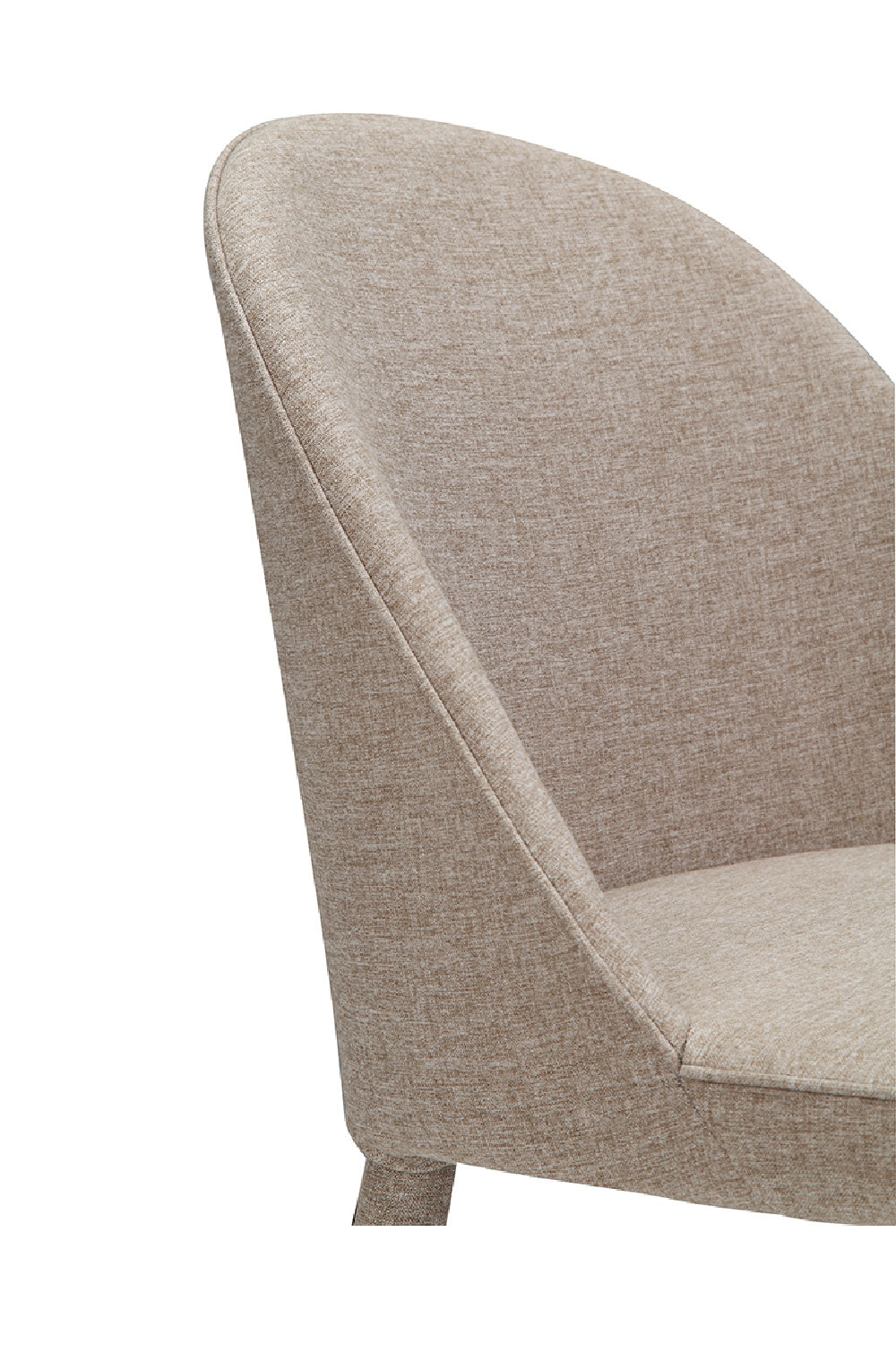   Modern European furniture - Gray Fabric Dining Chairs (2) - www.oroa.com | Oroa.com
