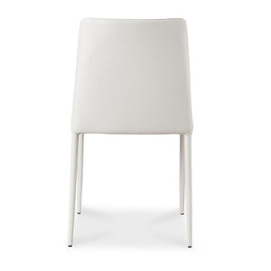   Modern European furniture - Minimalist Vegan Leather Dining Chairs (2) - www.oroa.com | Oroa.com