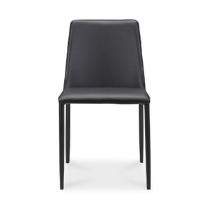   Modern European furniture - Minimalist Vegan Leather Dining Chairs (2) - www.oroa.com | Oroa.com