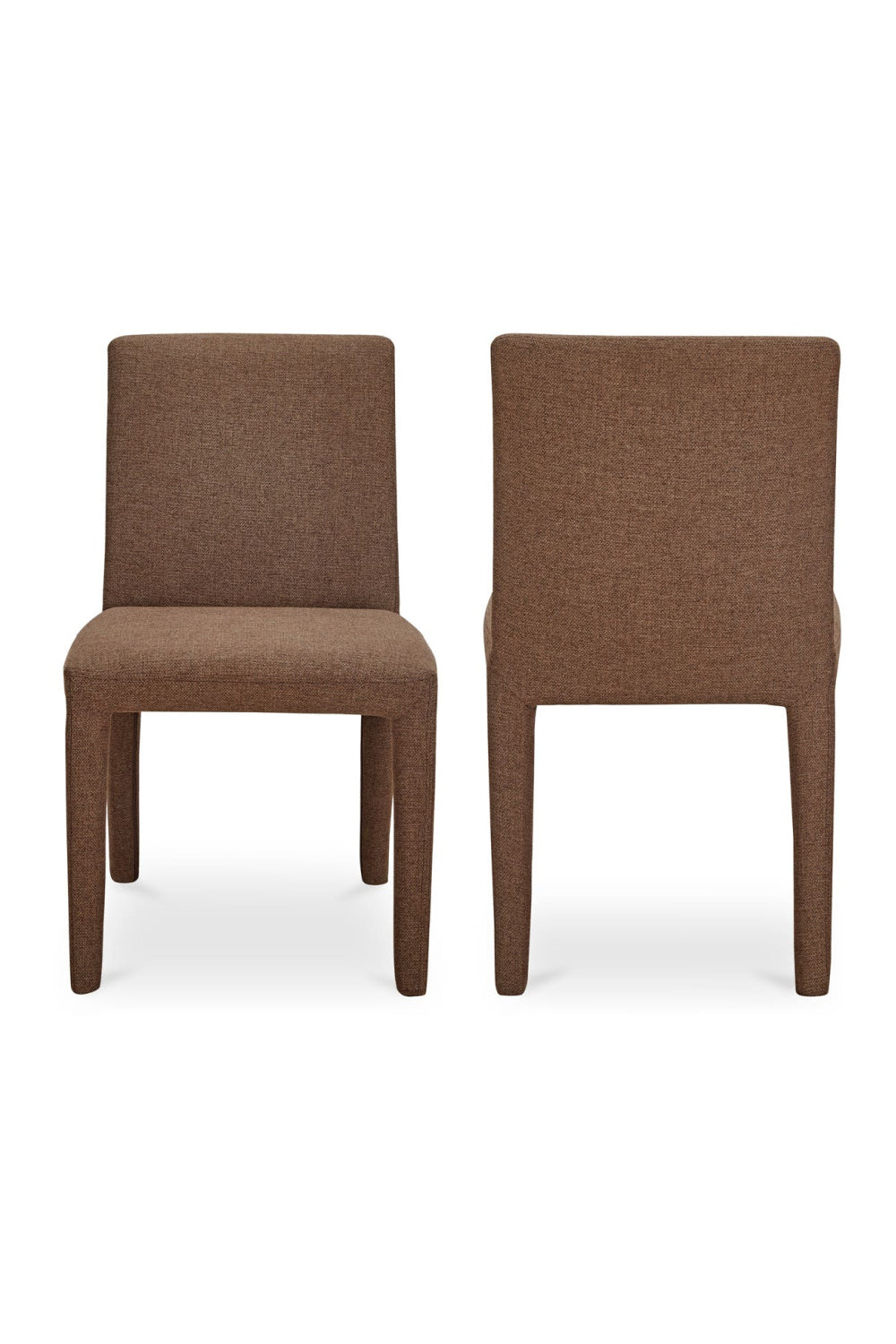   Modern European furniture - Fabric Upholstered Dining Chairs (2) - www.oroa.com | Oroa.com