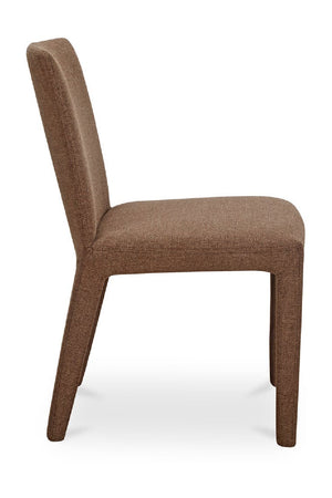   Modern European furniture - Fabric Upholstered Dining Chairs (2) - www.oroa.com | Oroa.com