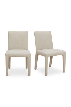   Modern European furniture - Fabric Upholstered Dining Chairs (2) - www.oroa.com | Oroa.com