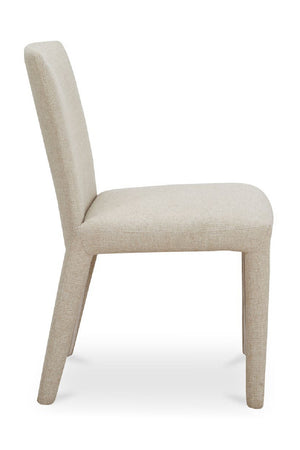  Modern European furniture - Fabric Upholstered Dining Chairs (2) - www.oroa.com | Oroa.com