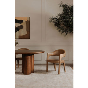   Modern European furniture - Upholstered Open-Back Dining Chair - www.oroa.com | Oroa.com