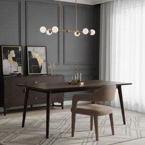   Modern European furniture - Upholstered Open-Back Dining Chair - www.oroa.com | Oroa.com