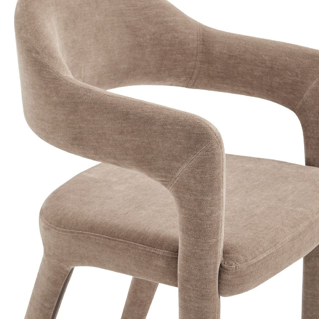   Modern European furniture - Upholstered Open-Back Dining Chair - www.oroa.com | Oroa.com