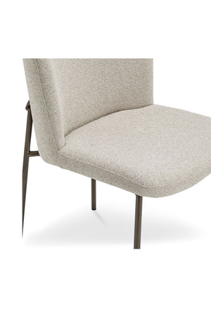   Modern European furniture - Blackened Bronze Frame Dining Chairs (2) - www.oroa.com | Oroa.com