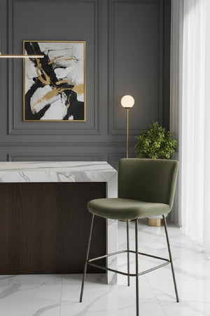   Modern European furniture - Thin Metal Frame Bar Stool - www.oroa.com | Oroa.com
