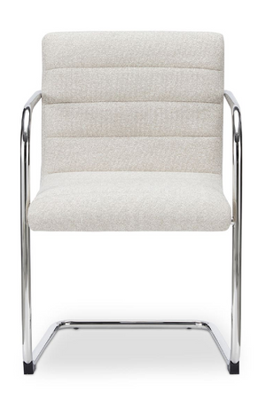   Modern European furniture - Channeled Cantilever Dining Chairs (2) - www.oroa.com | Oroa.com