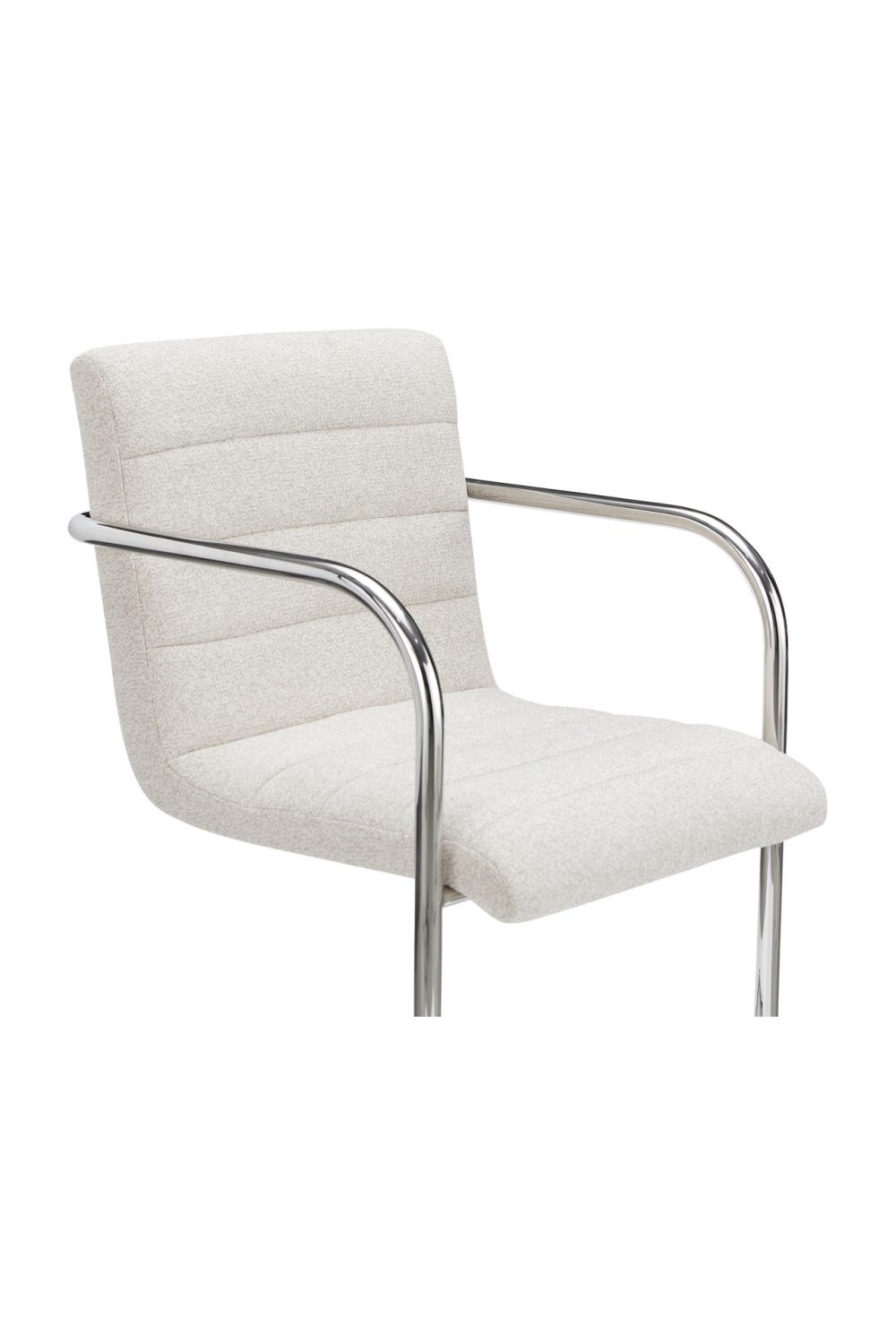   Modern European furniture - Channeled Cantilever Dining Chairs (2) - www.oroa.com | Oroa.com