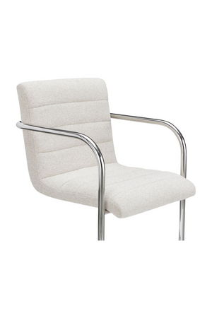   Modern European furniture - Channeled Cantilever Dining Chairs (2) - www.oroa.com | Oroa.com