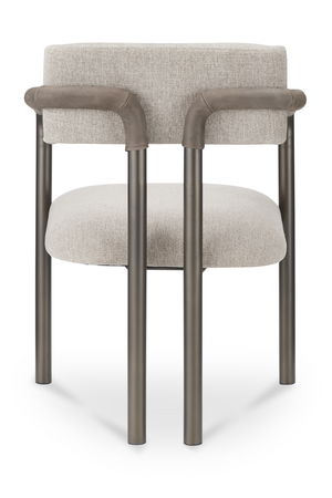   Modern European furniture - Brown Fabric Dining Chair - www.oroa.com | Oroa.com