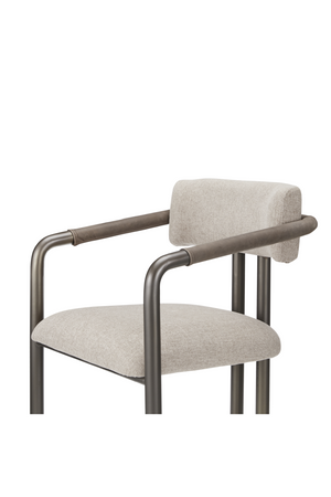   Modern European furniture - Brown Fabric Dining Chair - www.oroa.com | Oroa.com