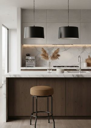   Modern European furniture - Padded Seat Swivel Counter Stool - www.oroa.com | Oroa.com