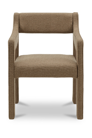   Modern European furniture - Upholstered Sloped-Arm Dining Chair - www.oroa.com | Oroa.com